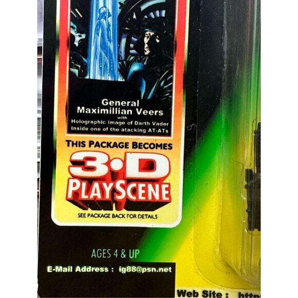 Vintage Star Wars custom carded action figure - Picture 4 of 6